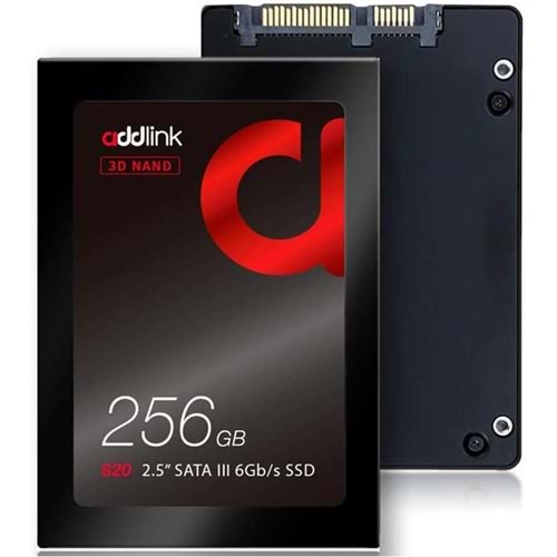 ADDLİNK 256GB SSD 2.5” SATA III 6Gb/s 510/400 MB/S (TAIWAN)