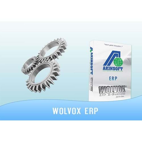 AKINSOFT Wolvox 9 ERP MUHASEBE + E FATURA
