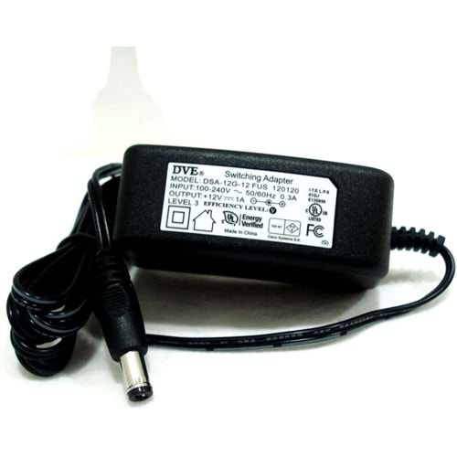DVE 12V 1A MODEM-UYDU-LED 120120(ZYXEL UYUM)ADAPTÖR