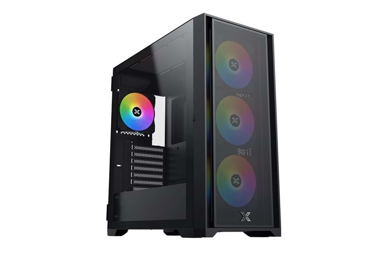 XIGMATEK MASTER X II PRO SİYAH ODIN II 4x120mm FRGB FANLI 750W 80PLUS MidT ATX GAMING KASA