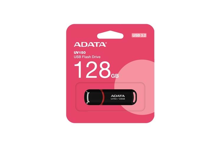 ADATA UV150 128GB USB 3.2 FLASH DİSK ( SİYAH)
