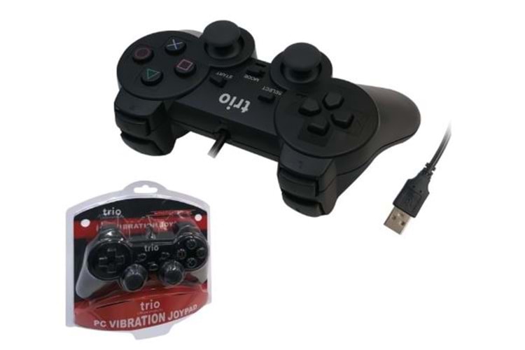 TRİO TR-900 USB KABLOLU BİLGİSAYAR OYUN KOLU - TR900