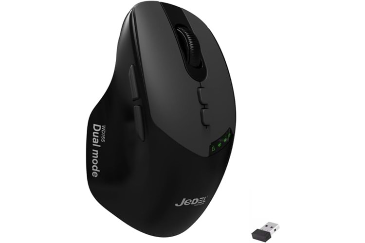JEDEL WD155 1600 DPİ 7D BT 5.1 2.4GHZ KABLOSUZ MOUSE ( ON/OFF BUTTON )