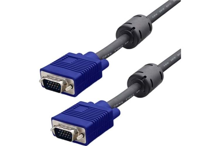 3 METRE HADRON SİYAH VGA KABLO ASL7783