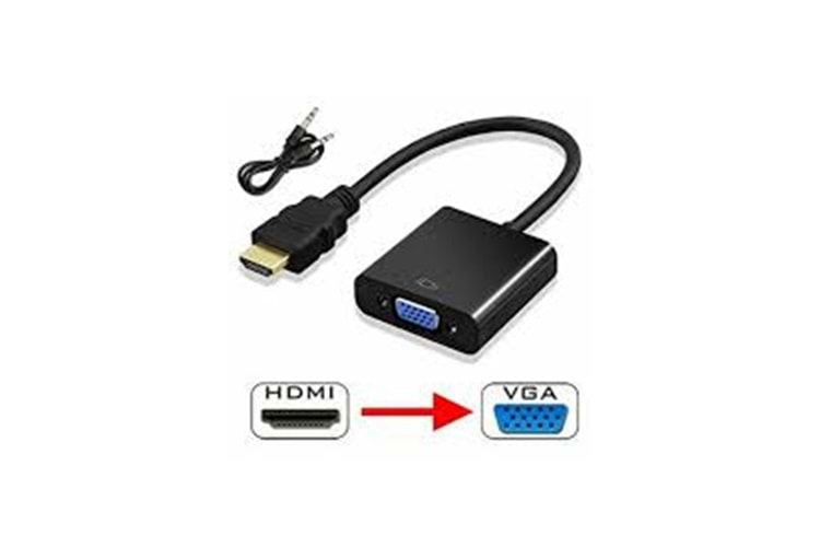 HDMI TO VGA +SESLİ C554 C-554