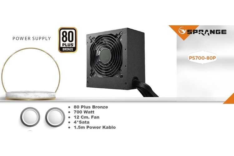 700W 80+ POWER SUPPLY PS700-80P