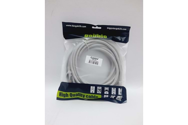 5 METRE ETHERNET PATCH CAT6 POSETLI KABLO GABC605