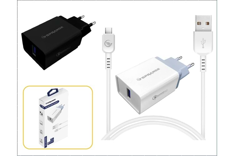 SPRANGE T-30 TYPE-C USB CHARGER