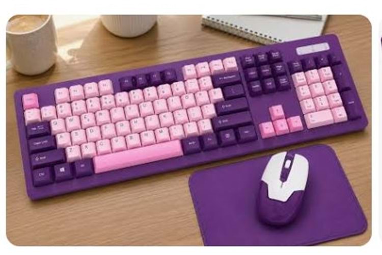 JEDEL WS737 3 IN 1 KABLOSUZ KLAVYE MOUSE SET + MOUSE PAD