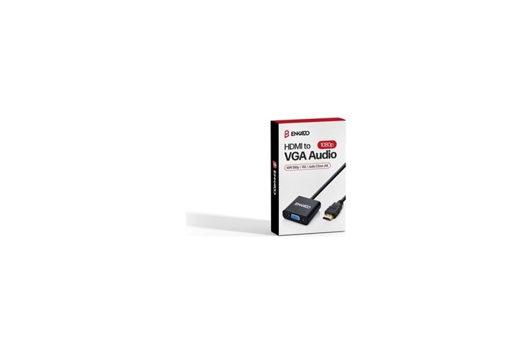 ENKADO S-LİNK HDMI TO VGA ÇEVİRİCİ ADAPTÖR EKD-HV10