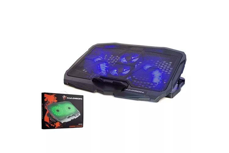 HADRON HDXN7 NOTEBOOK SOĞUTUCU LEDLİ 4 FANLI YÜKSEKLİK KADEMELİ