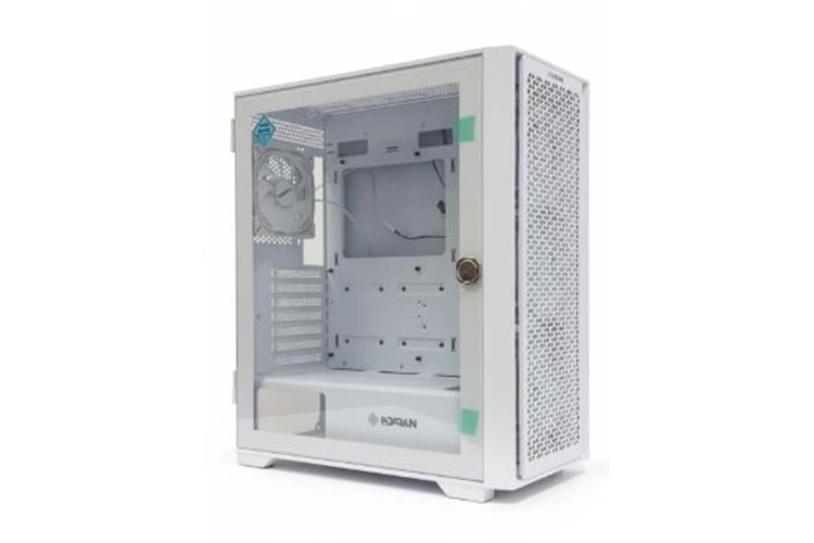 DARYUN NİRSA GAMING PRO 4 x 120 MM WHİTE ARGB FANLI BEYAZ BİLGİSAYAR KASASI