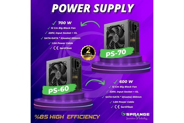 SPRANGE 700W POWER SUPPLY PS-70