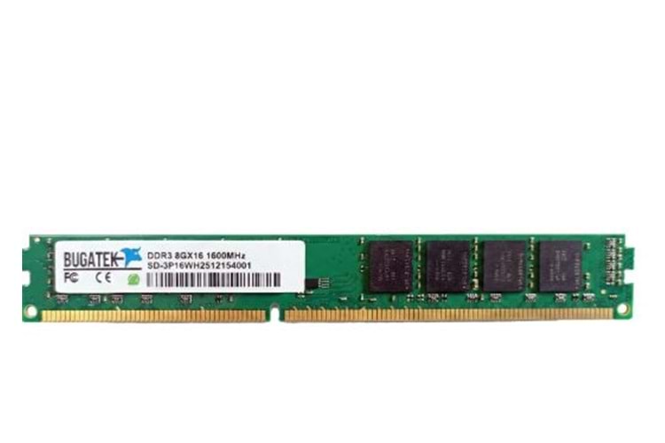 8 GB 1600 MHZ DDR3 PC RAM BUGATEK