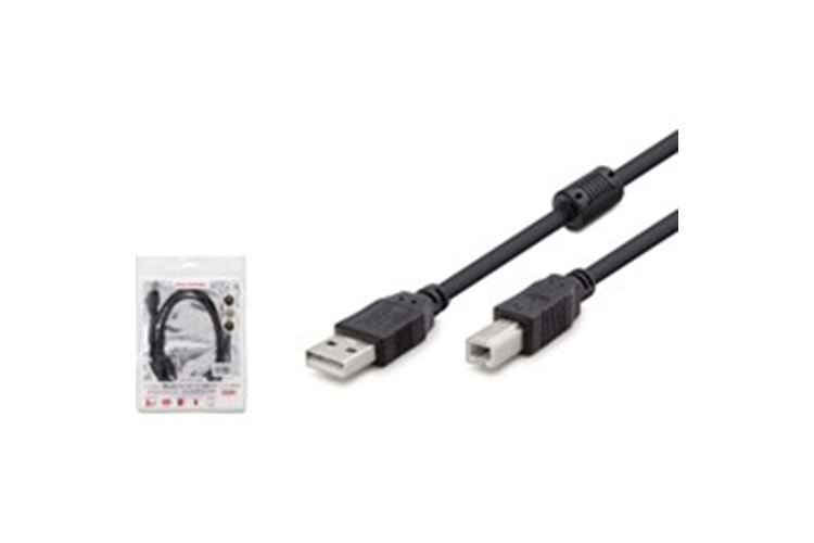 USB TO MINI USB V3/5PIN (M) TO USB (M) KABLO 50CM SİYAH HDX7524