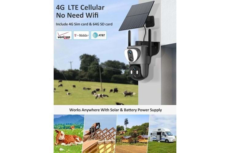 MPİA SD210 Çift Kamera 3+3MP İP WİFİ FULL HD SUYA DAYANIKLI LEDLİ GECE GÖRÜŞLÜ 2 ANTENLİ HAREKETLİ KAMERA