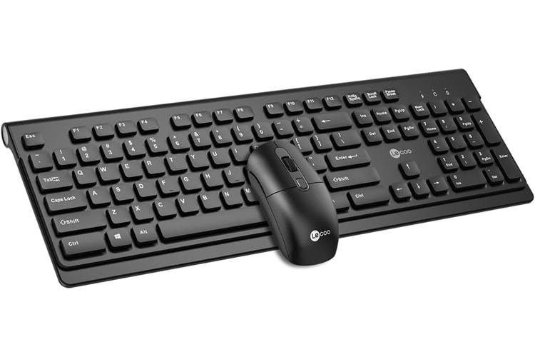 LENOVO LECOO KW203 KABLOSUZ TÜRKÇE SİYAH Q KLAVYE & MOUSE SET