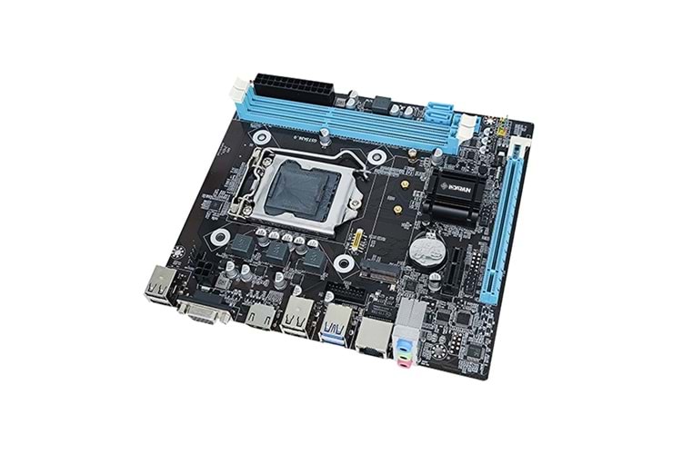DARYUN H81 m.2 sata ddr3 1600MHZ USB 2.0 HDMI-VGA 1150 pin 4.NESİL UYUMLU ANAKART ( KUTUSUZ )