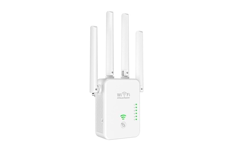 PIX-LINK LV-WR49S4T 1200MBPS 2.4 GHz. WİF-Fİ REPEATER , WPS/RESET Button ( PRİZ MODEL )