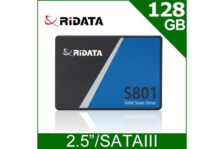 RİDATA 128GB SATA III (6Gb/s) S801 OKUMA YAZMA 520/450