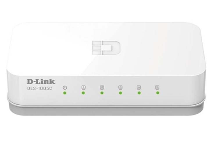 D-LINK DL-DES-1005C/E 5 PORT 10/100BASE-T YÖNETİLEMEYEN SWITCH (PLASTİK KASA)