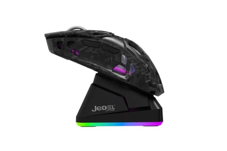 JEDEL GWH-111 ÜÇ MODLU RGB ŞARZ İSTASYONU GAMİNG KABLOSUZ+BLUETOOTH 2.4GHZ OPTİK MOUSE