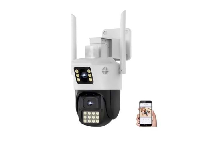 TRIO TR-WX239 PTZ WIFI P39 DUAL 2 LENS 802.11b/g/n 2.4GHz