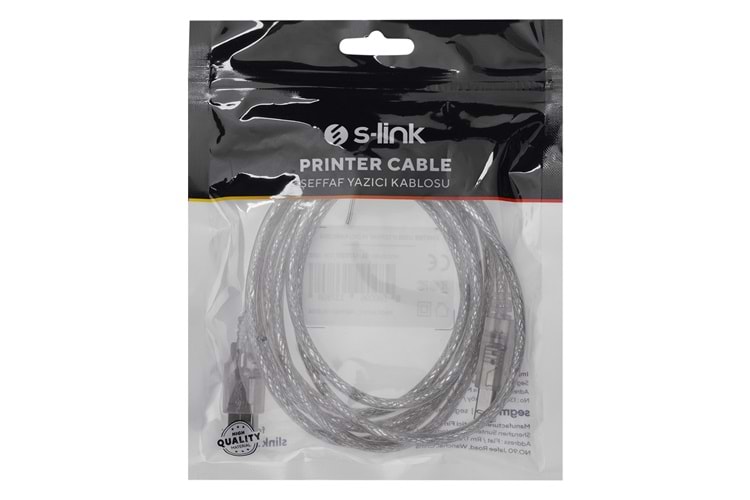 2 METRE S-LİNK SL-U2020 USB 2.0 YAZICI KABLOSU