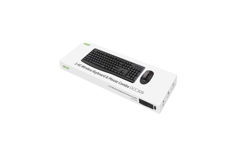 ACER OCC309 BK Kablosuz Klavye+ Mouse set