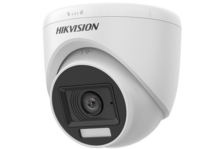 HIKVISION DS-2CE76D0T-EXLPF 2MP 2.8MM AKILLI HIBRIT IŞIK 20M 4IN1 MİNİ IR AHD DOME KAMERA