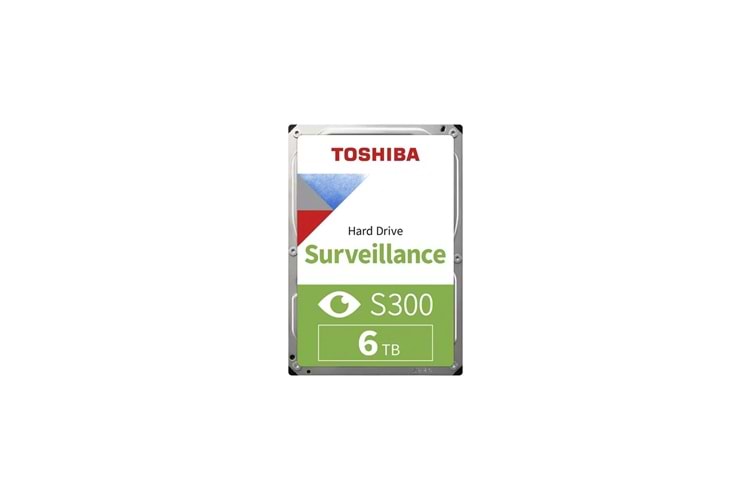 TOSHIBA 6TB 3.5'' S300 SATA 5400RPM 256MB 7/24 GUVENLIK HDWT860UZSVA (3 YIL TÜRKİYE TOSHIBA GARANTİLİ)