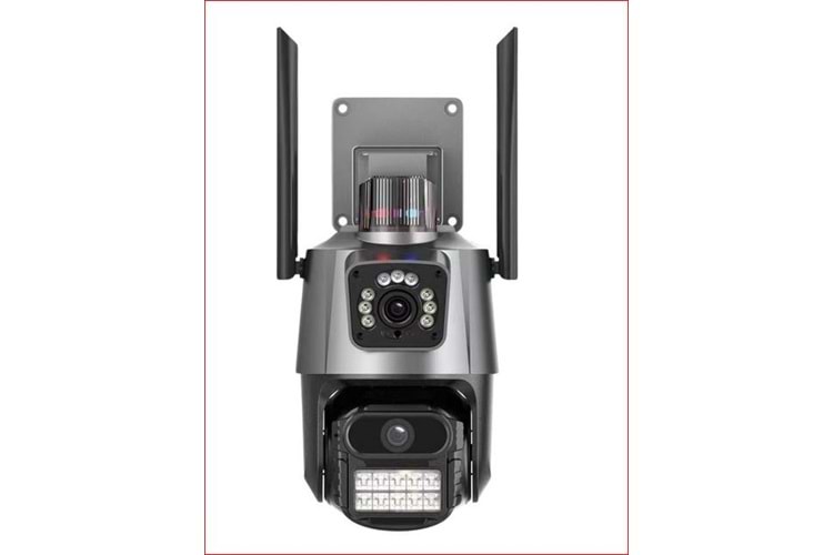 MPIA UME 3.0MP + 3MP ÇİFT LENS , WATERPROOF , HAREKET ALMA - YÜZ TANIMA ,GECE-GÜNDÜZ ÇEKİM SMART WİFİ KAMERA