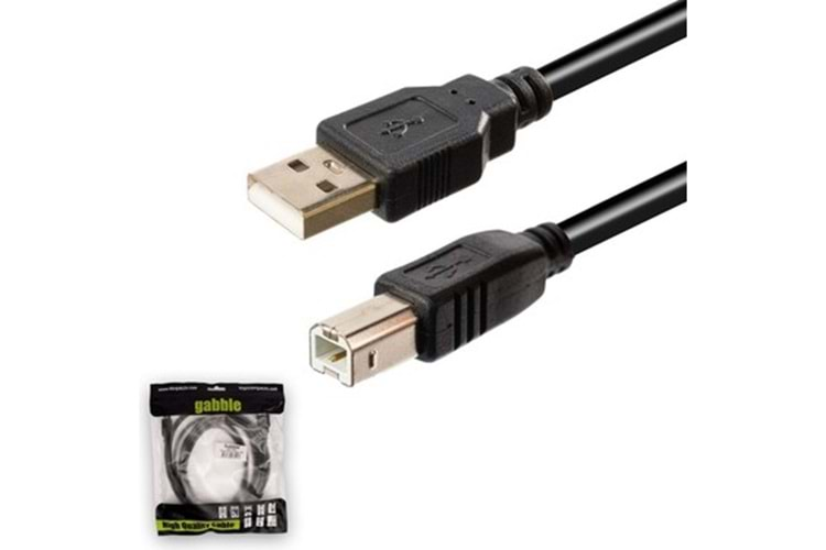 USB 2.0 3 METRE YAZICI KABLOSU GAB-YK03