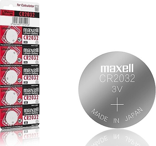 MAXELL CR2032 3V LITHIUM PIL 5 LI PAKET