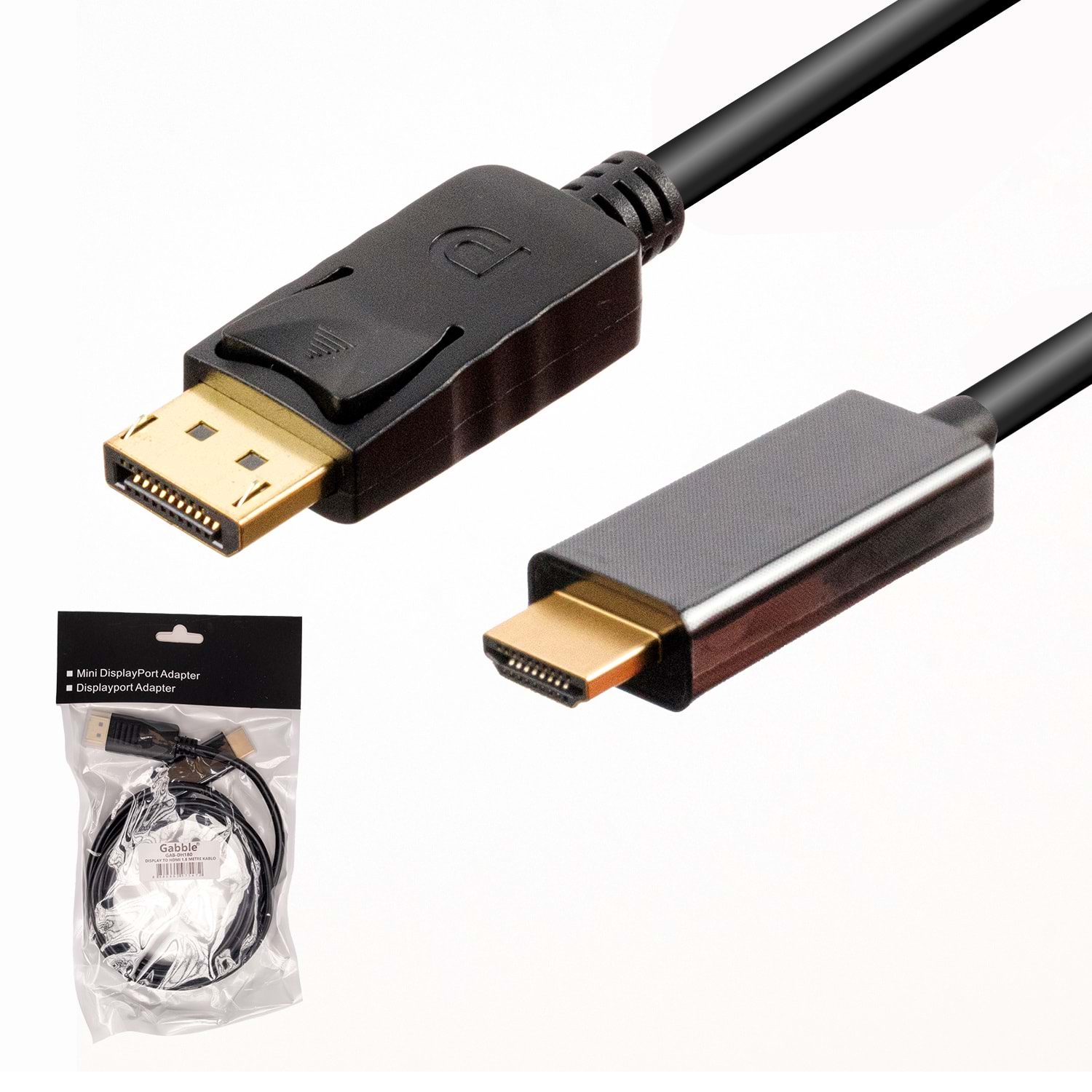 1.8 METRE DISPLAY TO HDMI KABLO GAB-DH180