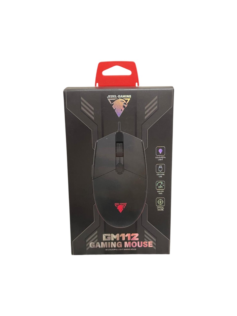 JEDEL GM112 IŞIKLI OYUNCU MOUSE 4 BUTON 1.5M