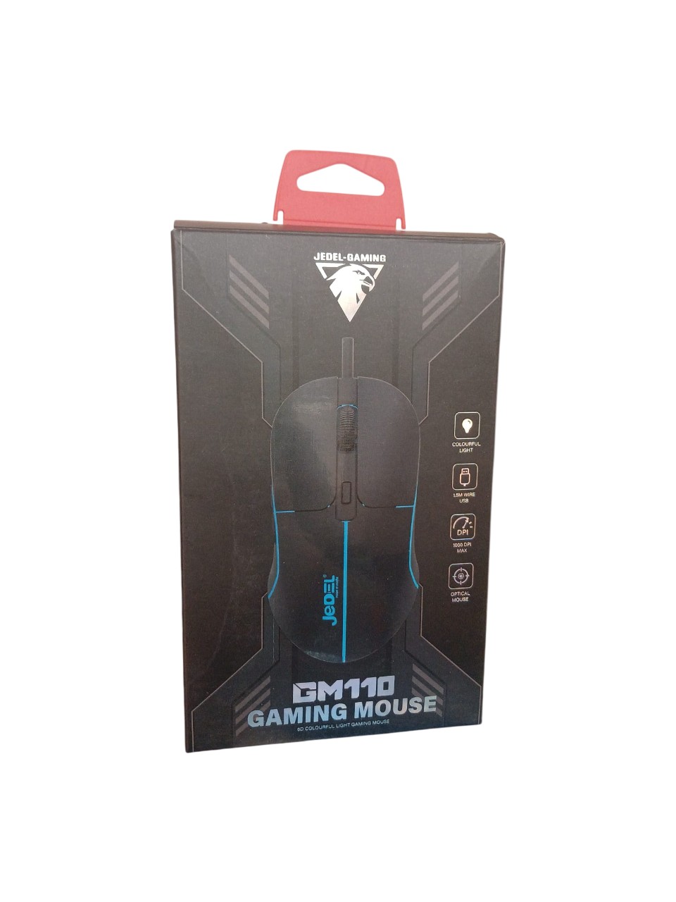 JEDEL GM110 IŞIKLI OYUNCU MOUSE 4 BUTON 1.5M