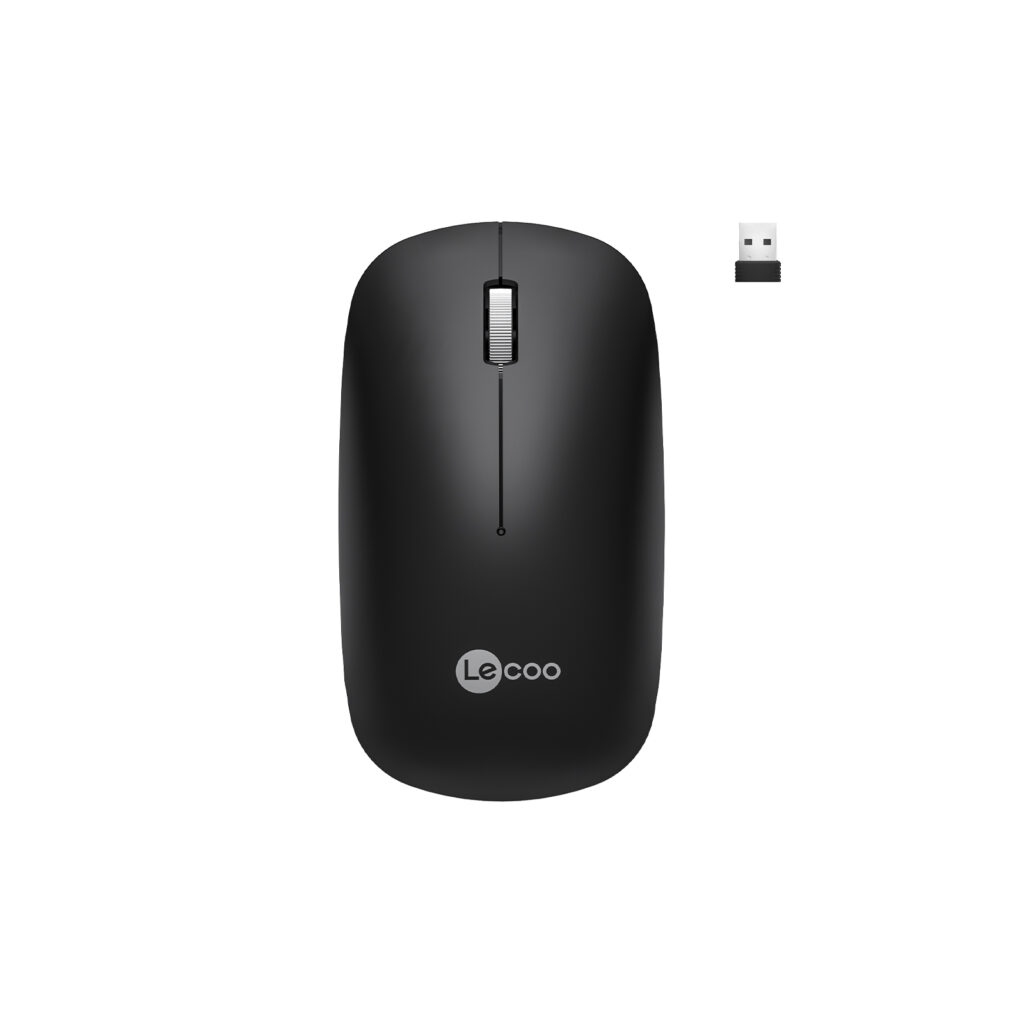 LENOVO LECOO WS214 1200DPI 3 TUŞLU KABLOSUZ MOUSE (SİYAH RENK)
