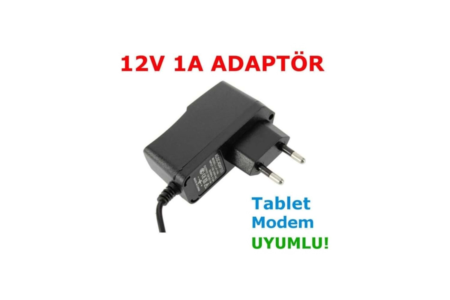 12 Volt 1 Amper 5.5*2,5 KUTULU