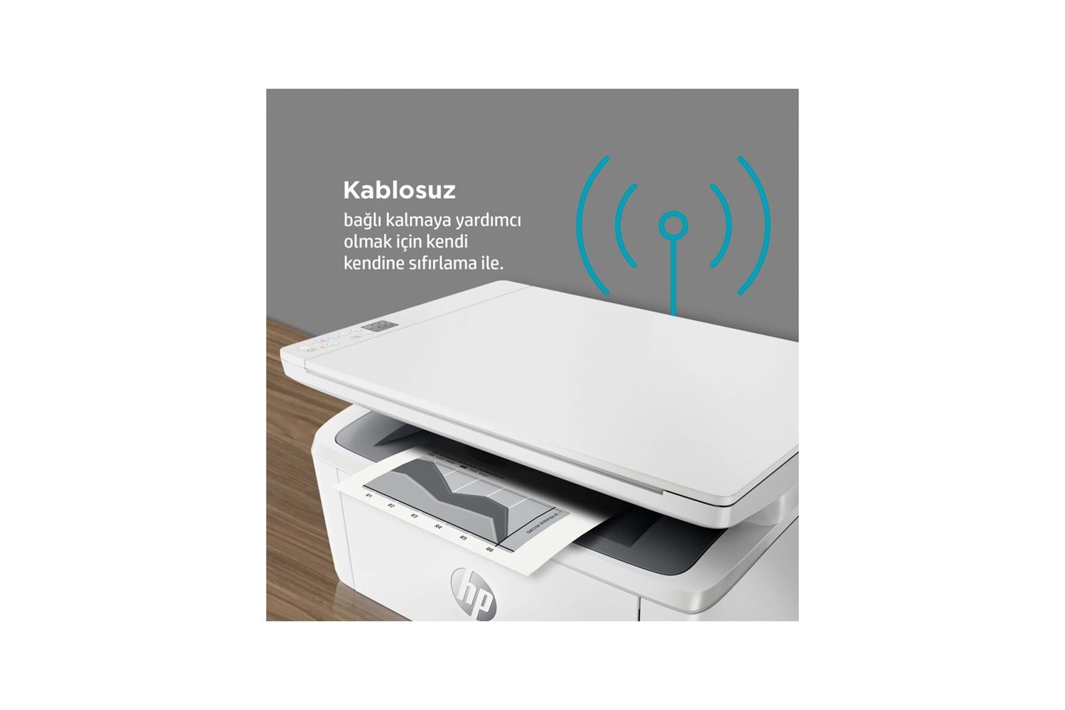 HP LASERJET MFP M141CW FOTOKOPİ , TARAYICI , BASKI Wİ-Fİ LAZER TONERLİ YAZICI