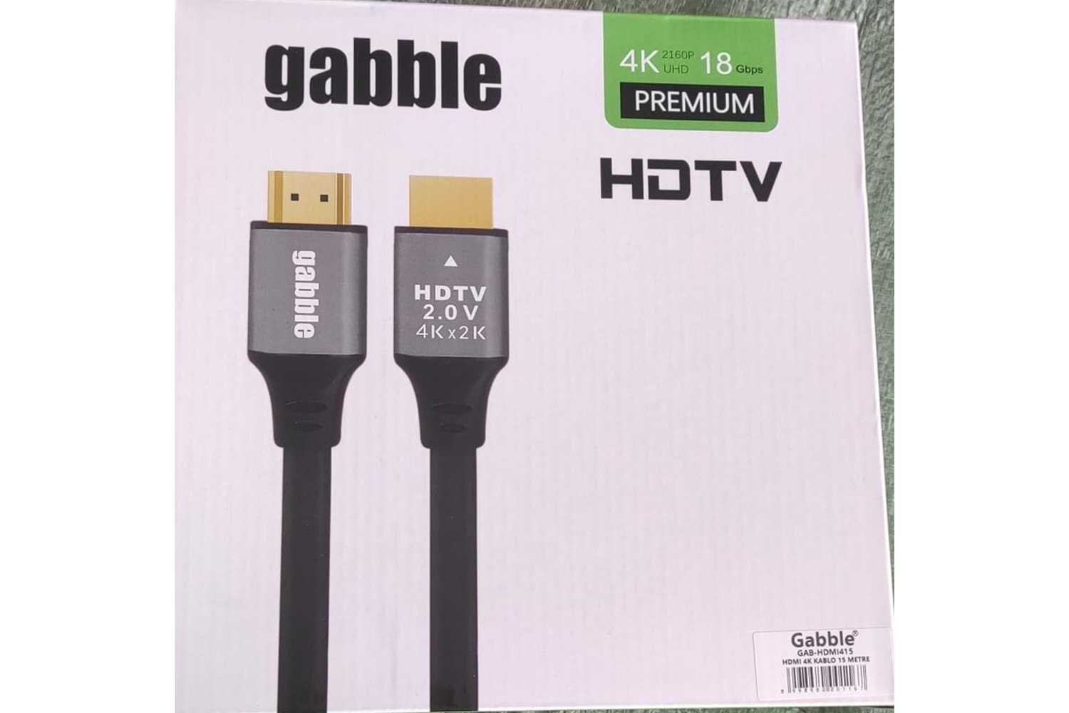 1.5M HDMI 4K KUTULU KABLO GAB-HDMI401