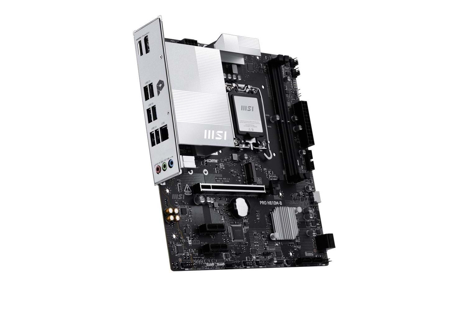 MSI PRO H810M-B Intel H810 Soket 1851 DDR5 6400MHz (OC) M.2 Anakart