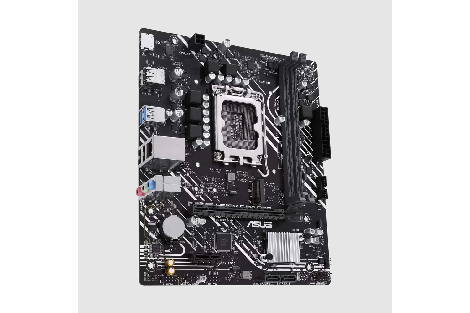 ASUS PRIME H610M-F D4 R2.0 DDR4 SES HDMI SATA3 USB 3.2 MATX 1700PIN ANAKART