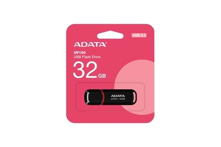 ADATA UV150 32GB USB 3.2 FLASH DİSK ( SİYAH)