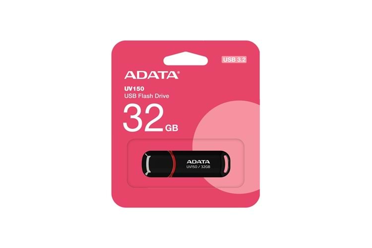 ADATA UV150 32GB USB 3.2 FLASH DİSK ( SİYAH)
