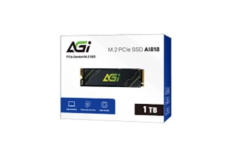 Agi AGI512G44AI818-CB 512GB 5000MB/4500MB NVMe PCIe Gen4 2280 M.2 SSD