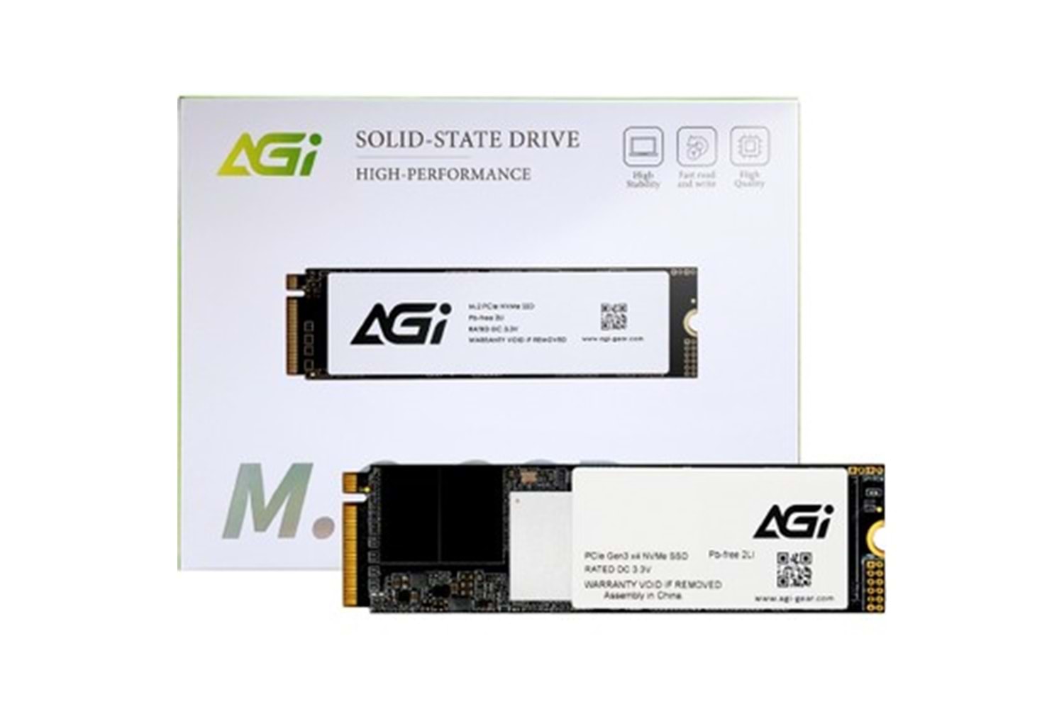 Agi AGI512G44AI818-CB 512GB 5000MB/4500MB NVMe PCIe Gen4 2280 M.2 SSD