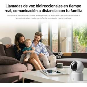 Xiaomi Smart Camera C301 2304p WiFi Akıllı Ev Kamerası - Gece Görüş ve Takip 360 2K (Xiaomi TR Garantili)