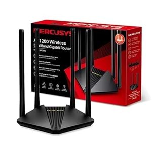 MERCUSYS MR30G AC1200 MBPS DUAL BAND Wİ-Fİ 5 , GIGABİT PORT,FİBER UYUMLU ,AP MOD,VPN Destekli | Kolay Kurulum | Mobil Uygulama ROUTER