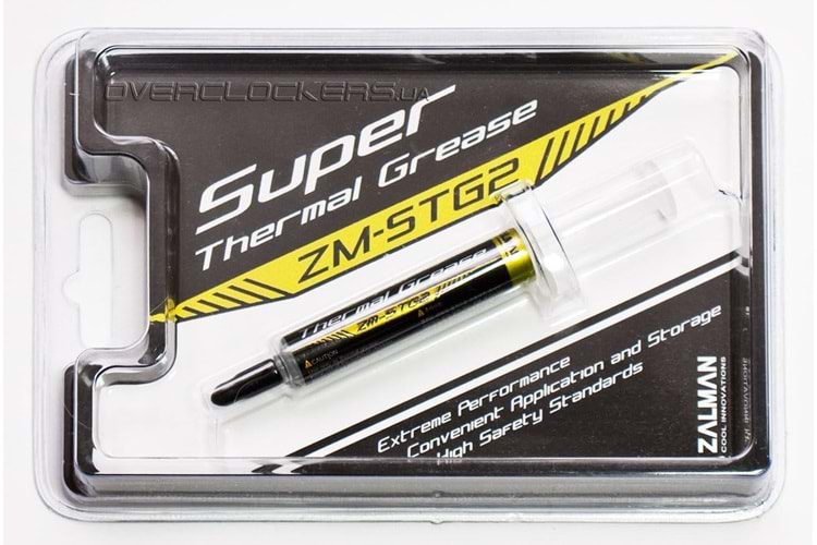 SUPER Termal Grease 4g. (Zalman ZM-STG2) 4.1W/M-K